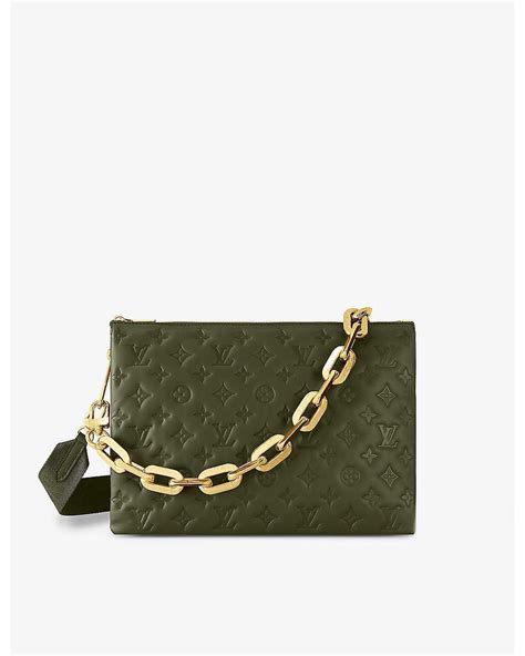 louis vuitton purse green|louis vuitton coussin belt bag.